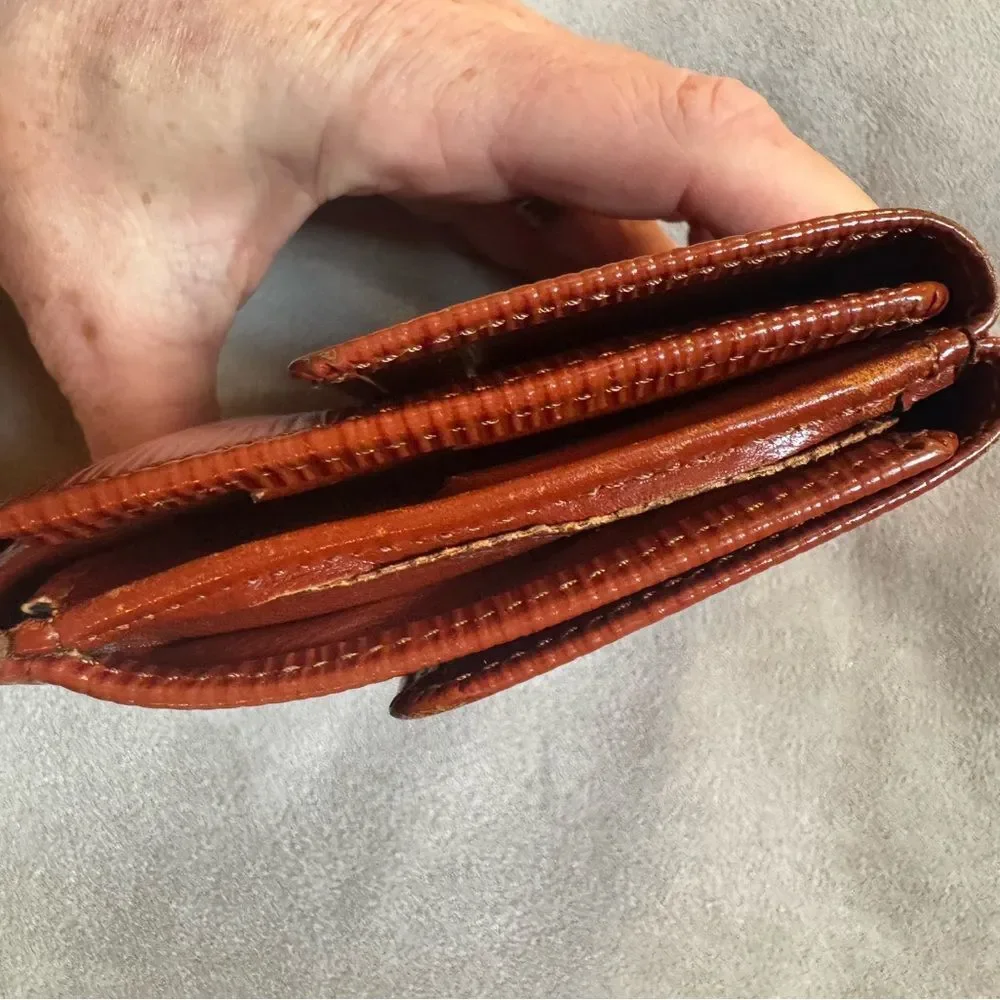 Louis Vuitton Epi Brown Elise Wallet ✨ Vintage ✨ Authentic